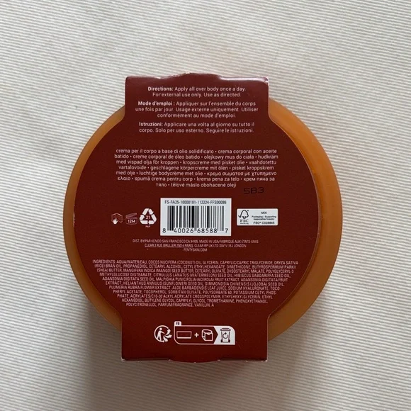 Fenty Beauty Salted Caramel Body Butter New Limited Editon